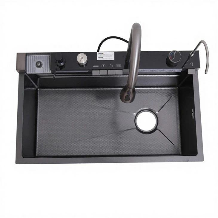 Black Honeycomb Smart Kitchen Sink suppliers